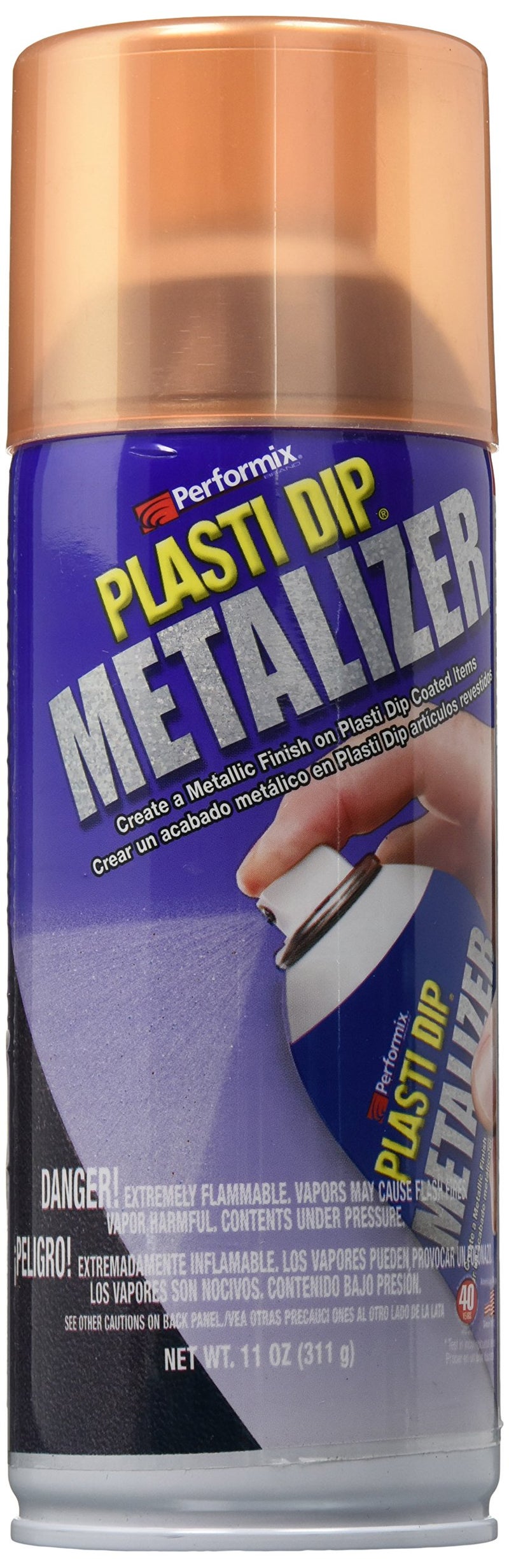 Plasti Dip Metalizer Satin Copper Multi-Purpose Rubber Coating 11 oz oz. - Image 3