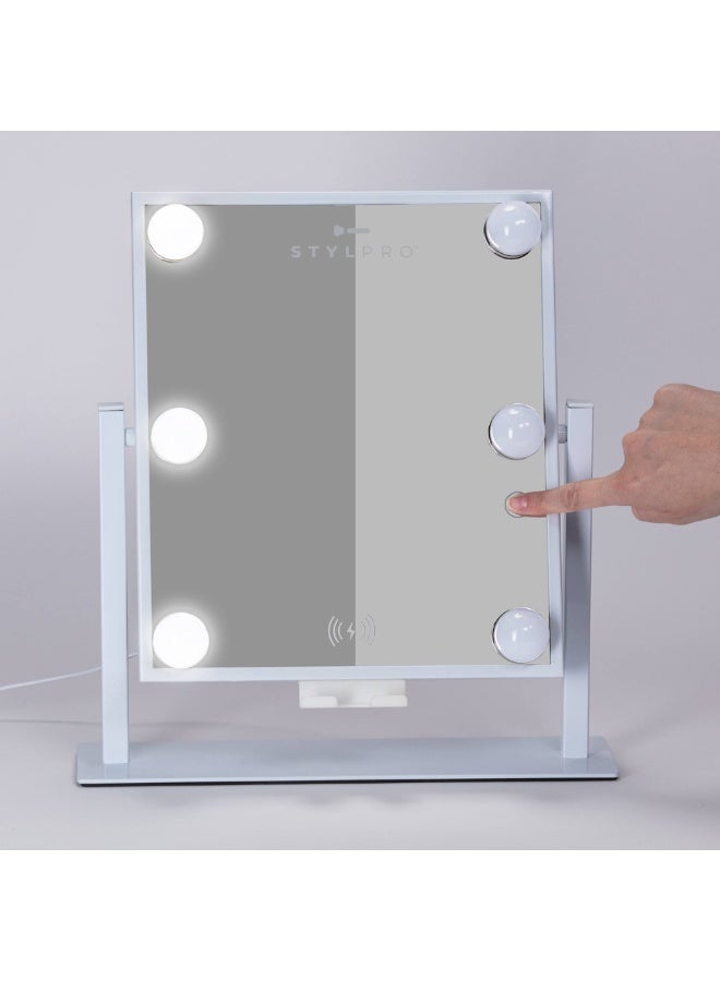StylPro Glam and Groove Vanity Music Mirror with Phone Charging 1unit - Image 3