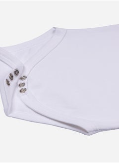 Babies Basic Pack of 3 - Solid Long Sleeves Bodysuit by Styli  - Image 5