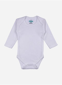 Babies Basic Pack of 3 - Solid Long Sleeves Bodysuit by Styli  - Image 3