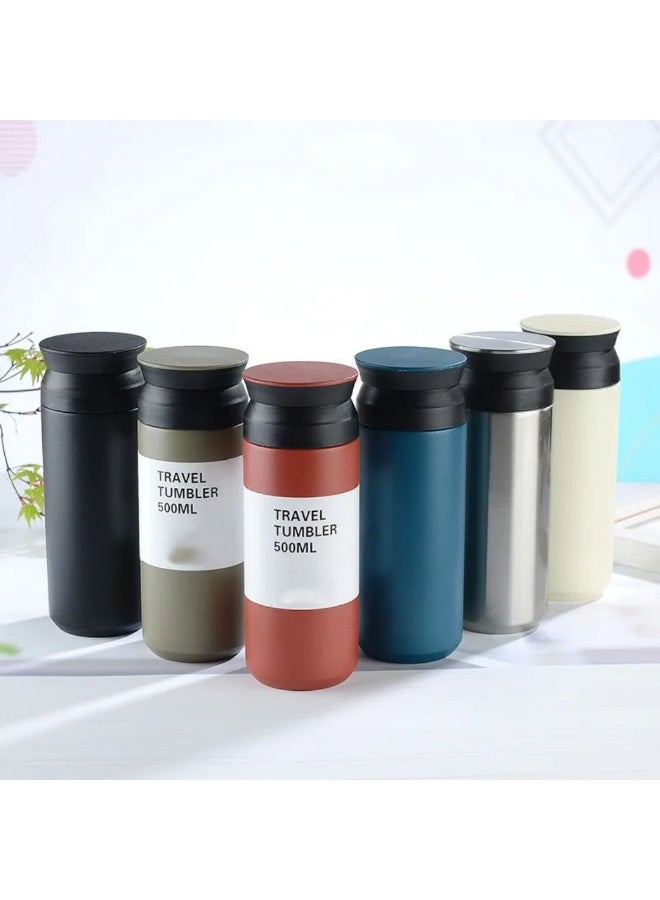Stainless Steel Coffee Cup 500 ml, Stainless Steel Thermos Cup - Image 3