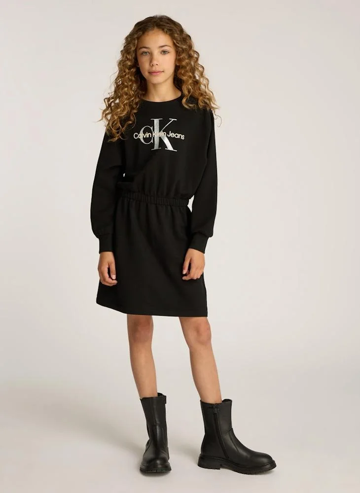 Calvin Klein Jeans Kids Graphic Logo Dress