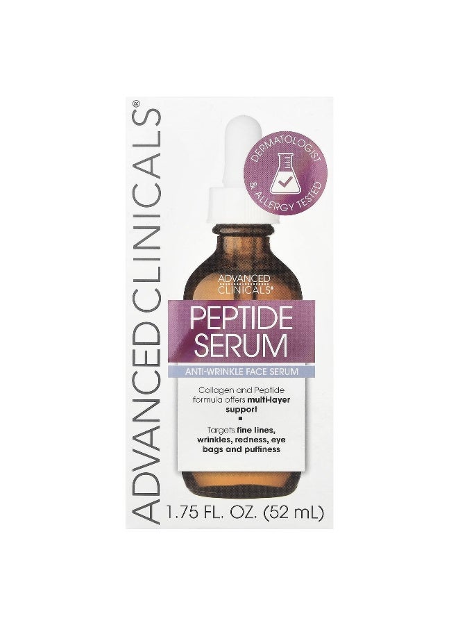 Advanced Clinicals Advanced Clinicals, Peptide Serum, Anti-Wrinkle Face Serum, 1.75 fl oz (52 ml)  - Image 2
