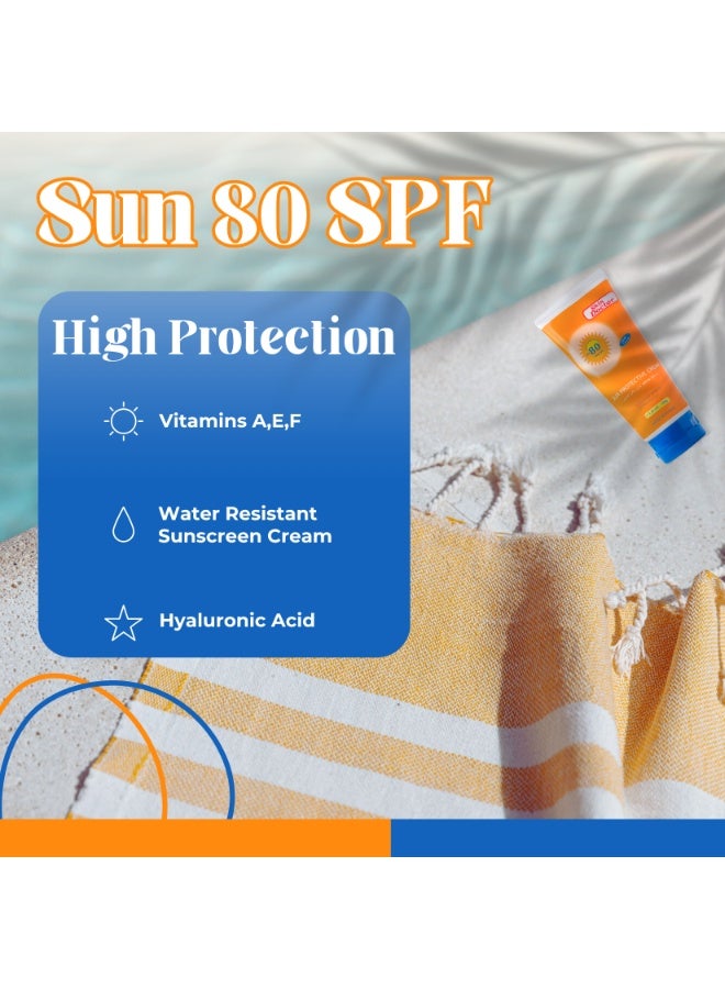 Skin Doctor 80 SPF Sun Protective Cream for Al Face Type - 150 g - Image 4