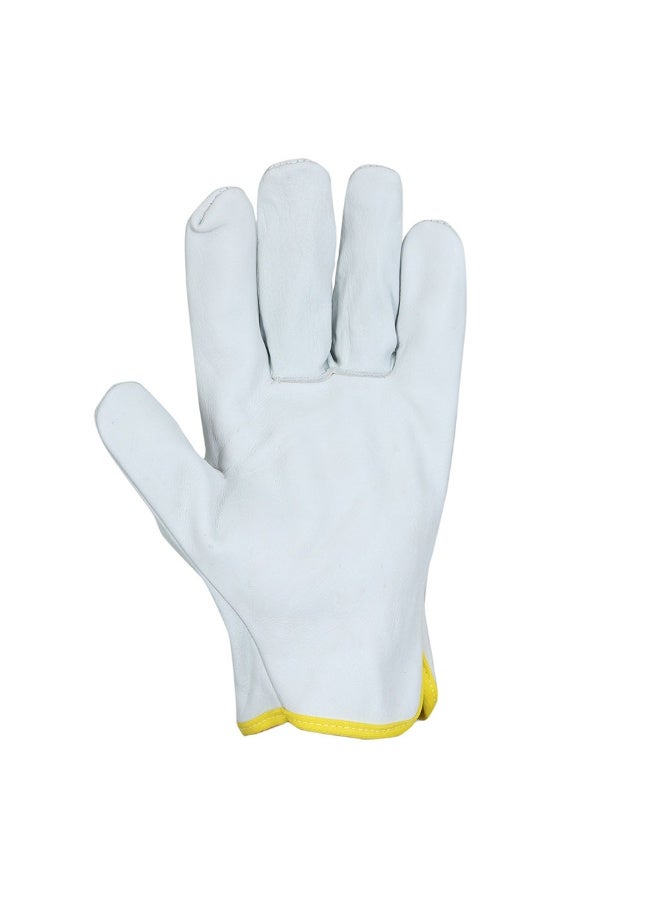 Vaultex Vaultex AFI Short Driving gloves White, 1Pair/Pack  - Image 2
