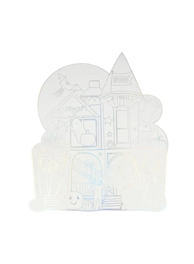Meri Meri Shaped Halloween Colouring Placemats