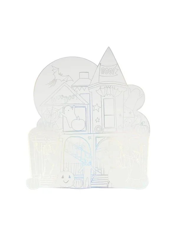 Meri Meri Shaped Halloween Colouring Placemats