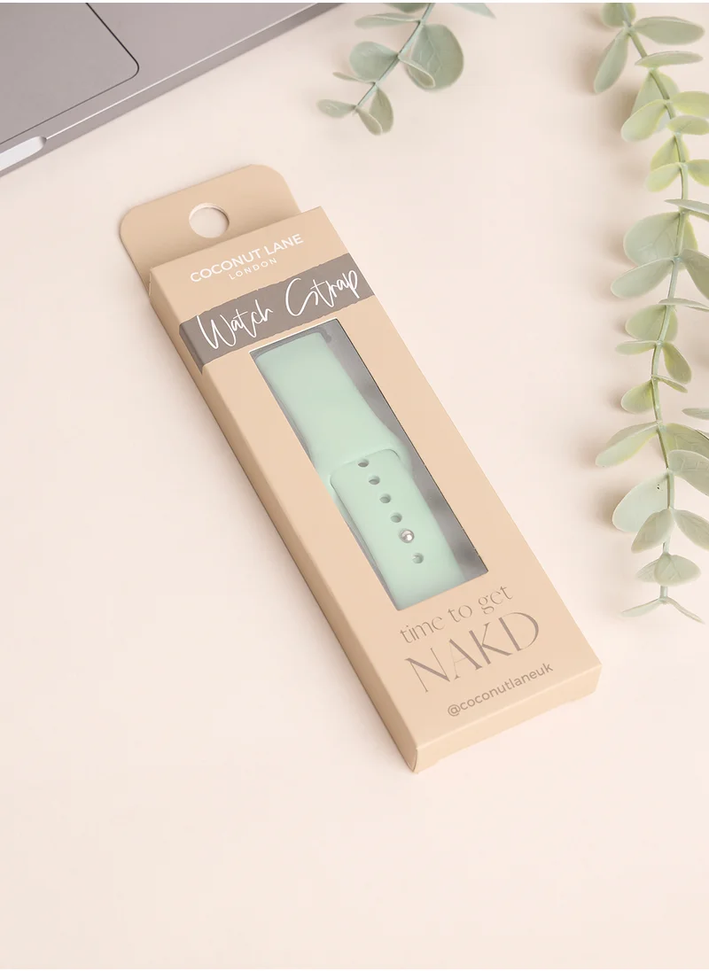COCONUT LANE Sagegreen Apple Watch Strap 38/40