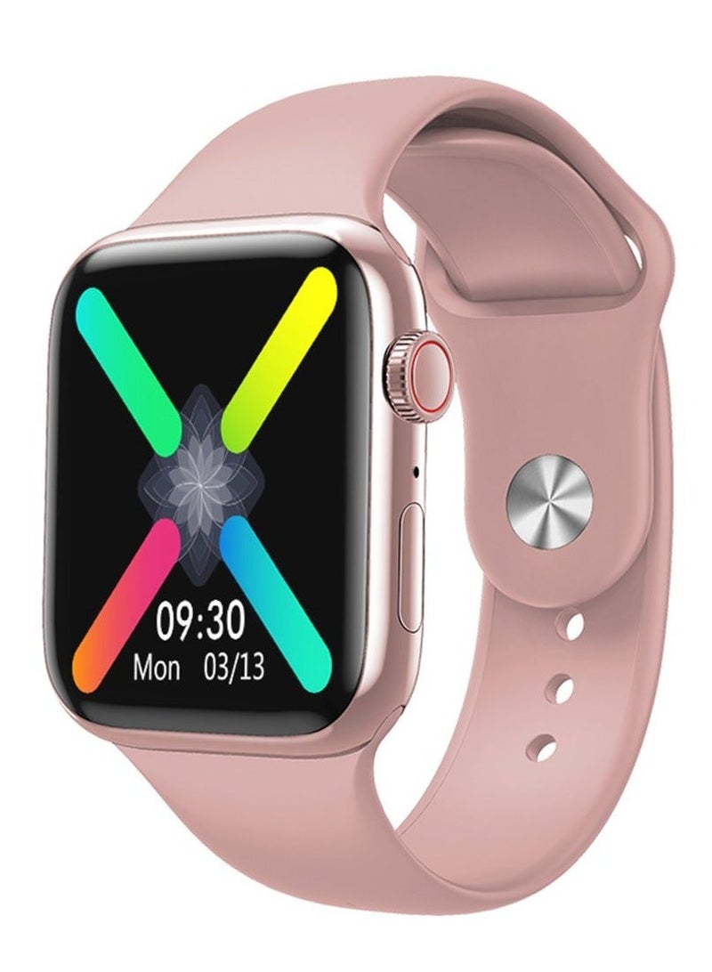 ساعة الذكية الجديدة الاصدار التاسع شاشة كاملة بخاصية الشحن اللاسلكي مقاس 41مم - وردي - Image 5