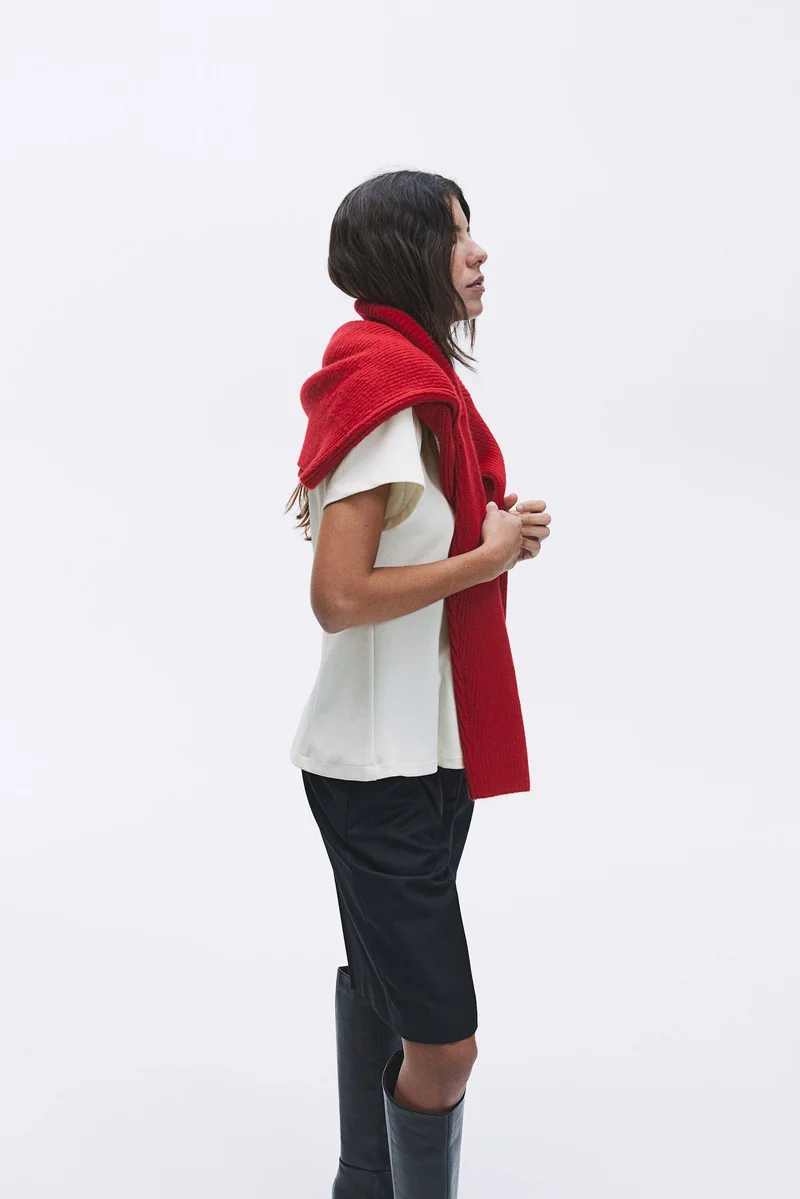 اتش اند ام بلوزة بخصر عملي