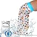EZWashka Adults and Youth Cast Covers for Shower Leg Waterproof Reusable Leg Cast Cover for Showering Cast Protector for Shower Leg Adult and Youth with Fishes Design - Image 1