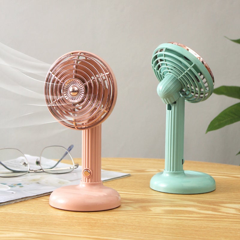 New Desktop Fan Usb Charging Three-Gear Large Wind Outdoor Travel Portable Handheld Small Fan Gift - Image 4