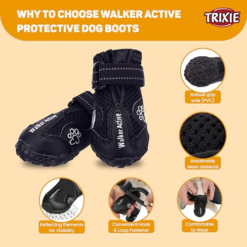 Trixie Dogs Walker Active Protective Boots, 2 Pieces (L) - Image 5