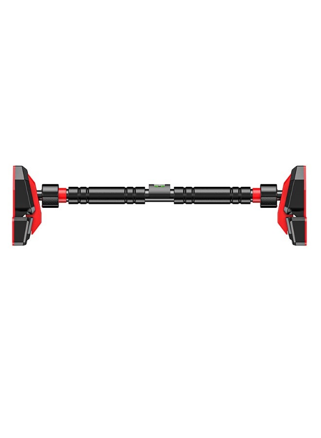 No-Drill Doorway Pull Up Bar, Adjustable Chin Up Bar 95–135cm with Safety Lock and Built-in Level for Home Gym Exercise - Image 1