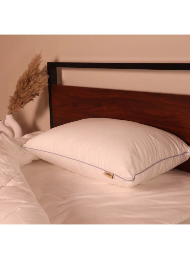 Depillow Depillow Lite Hotel Pillow for Luxurious Sleep – Ultra-Soft Poly-Down Filling, Perfect Neck and Head Support, Hypoallergenic, Suitable for Hotels and Upscale Homes.  - Image 1