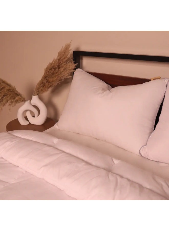 Depillow Depillow Lite Hotel Pillow for Luxurious Sleep – Ultra-Soft Poly-Down Filling, Perfect Neck and Head Support, Hypoallergenic, Suitable for Hotels and Upscale Homes.  - Image 5