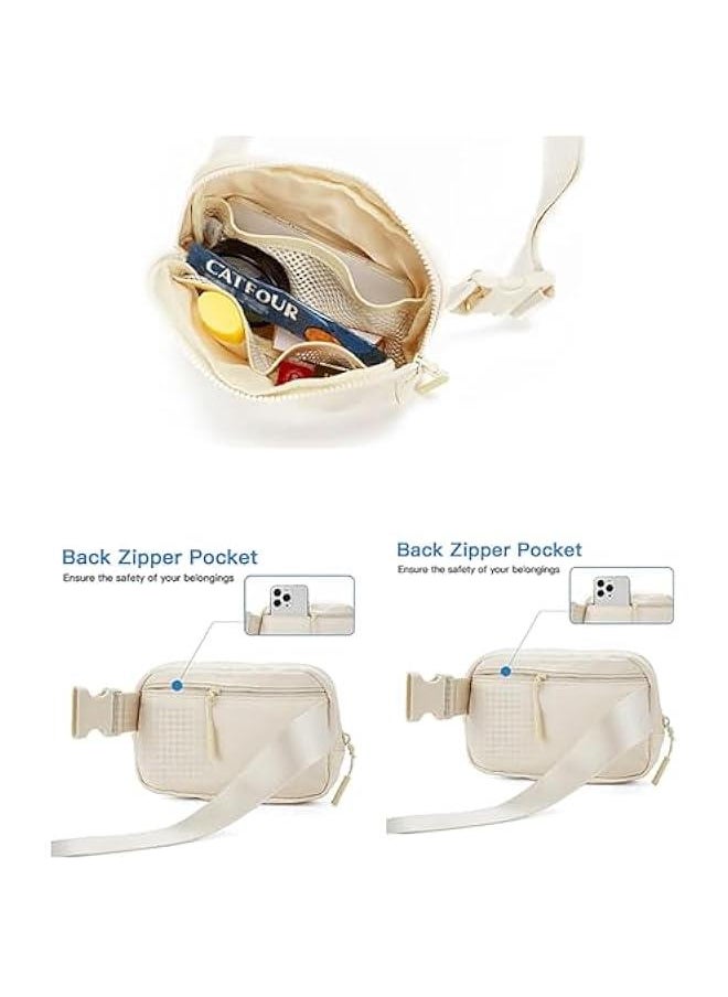 HOOKOR Belt Bag Fanny Pack Crossbody Bags for Women Men, Everywhere, Water Resistant Waist Packs, Pink  - Image 2