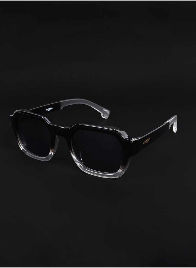 Woggles Uv-Protected Black Square Sunglasses  - Image 2