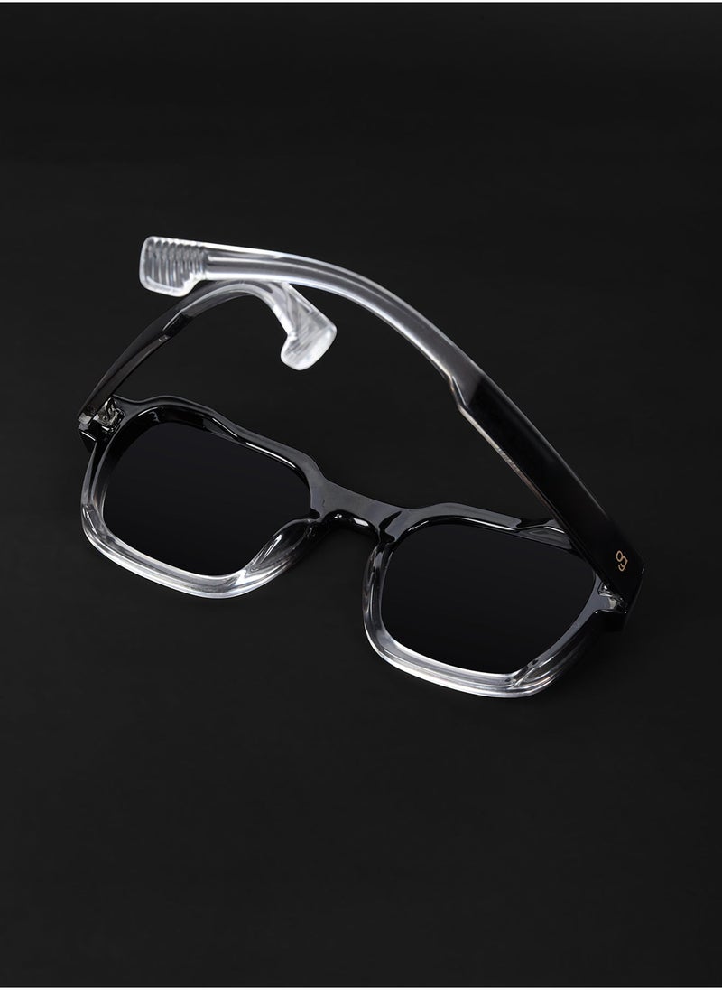 Woggles Uv-Protected Black Square Sunglasses  - Image 4