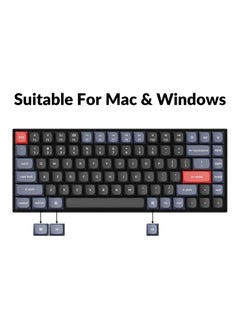 Keychron K2 Pro QMK/VIA Wireless Mechanical Keyboard, Custom Programmable Macro Wired Keyboard with Hot-Swappable K Pro Blue Switch White LED Backlight PBT Keycaps for Mac Windows Linux  - Image 2