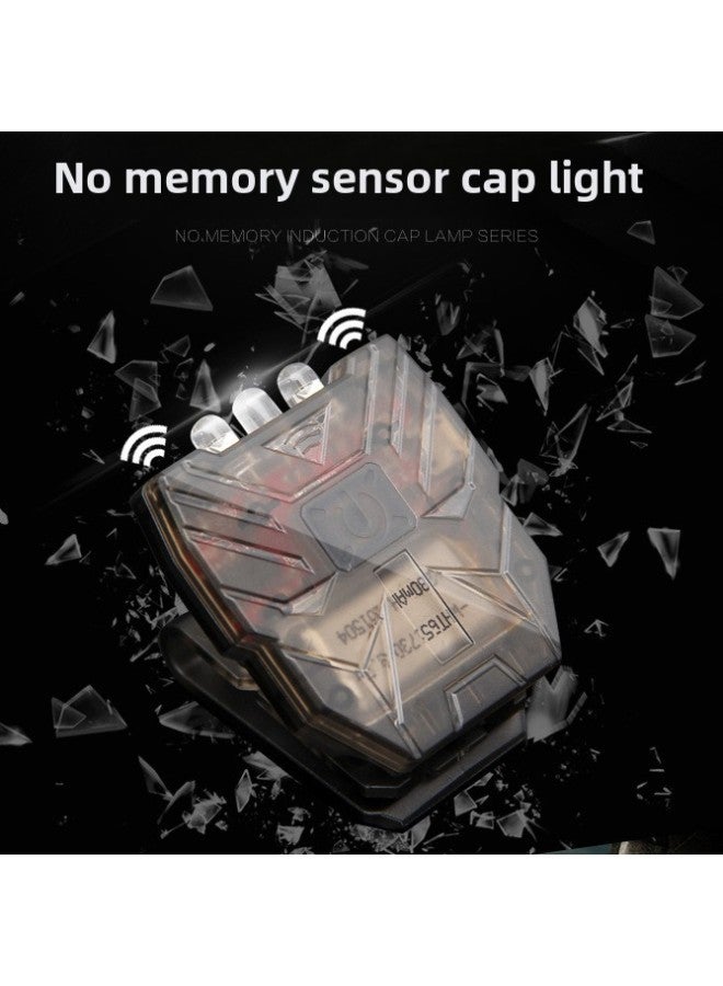 Genuine Goods Fishing Light Night Fishing Light Induction Strong Light Headlight Charging LED Clip Hat Light Brim Pull Bait Light Fishing Fishing Gear-Color:TransFormer Induction Headlight  - Image 2
