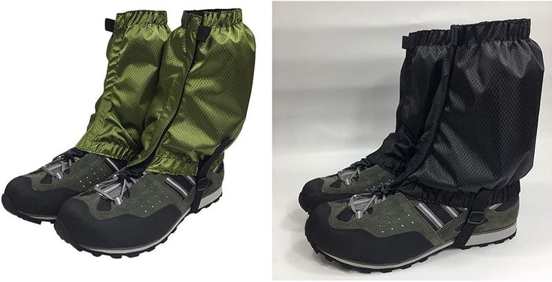 كلاراكو زوجان من واقيات الكاحل، واقيات كاحل منخفضة للثلج للنساء والرجال والشباب، مناسبة للمشي لمسافات طويلة والتخييم في الهواء الطلق، خفيفة الوزن ومقاومة للماء وقابلة للتعديل - Image 4