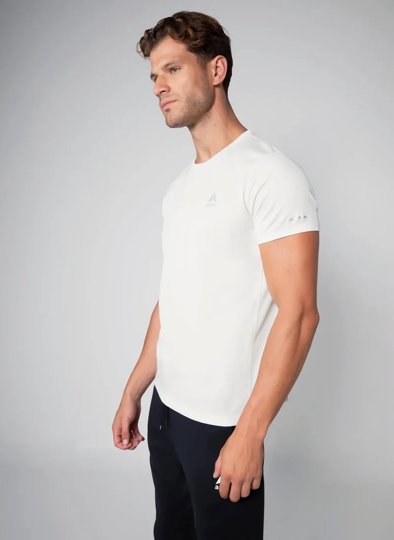 Aora  Aora Men's Ultralight Mesh Tee – Quick-Dry, Maximum Ventilation, Barely-There Feel – Sage Green for Men | Best Price UAE