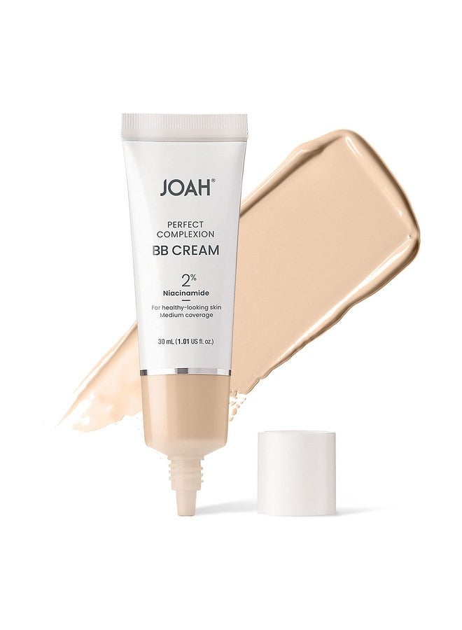 JOAH Oah Beauty Perfect Complexion Bb Cream With Hyaluronic Acid And Niaciminade Korean Makeup With Medium Buildable Coverage Evens Skin Tone Lightweight Semi Matte Finish Fair With Warm Undertones - Image 2