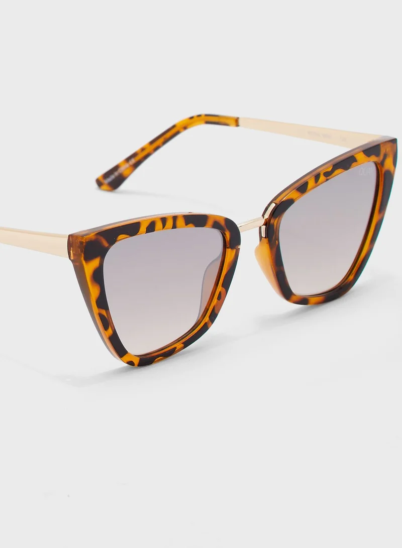 Quay Reina Mini Cat Eye Sunglasses