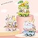 MEIEST 3 Packs Food Stand Cart Building Block SetStreet View Collection Particle Construction Building Bricks ToyHome Decoration - Image 4