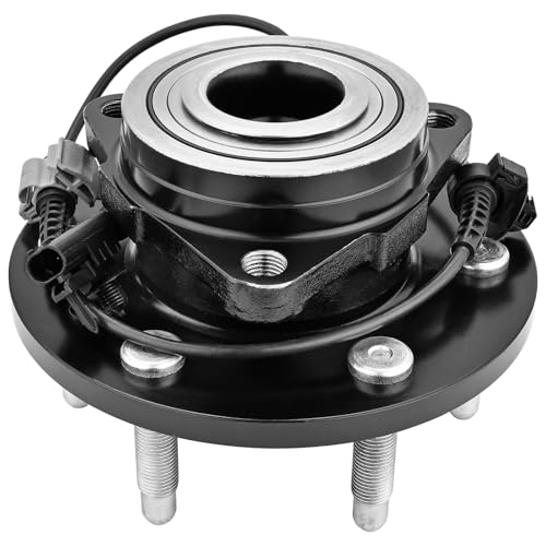 JLEO 4WD Front Wheel Hub bearing 515096 for 2007-2013 Chevy Avalanche/Silverado/Suburban 1500 Tahoe,for 2007-2014 GMC Yukon/Yukon XL 1500/Sierra 1500,for 2007-2014 Cadillac Escalade Hub Assembly - Image 1