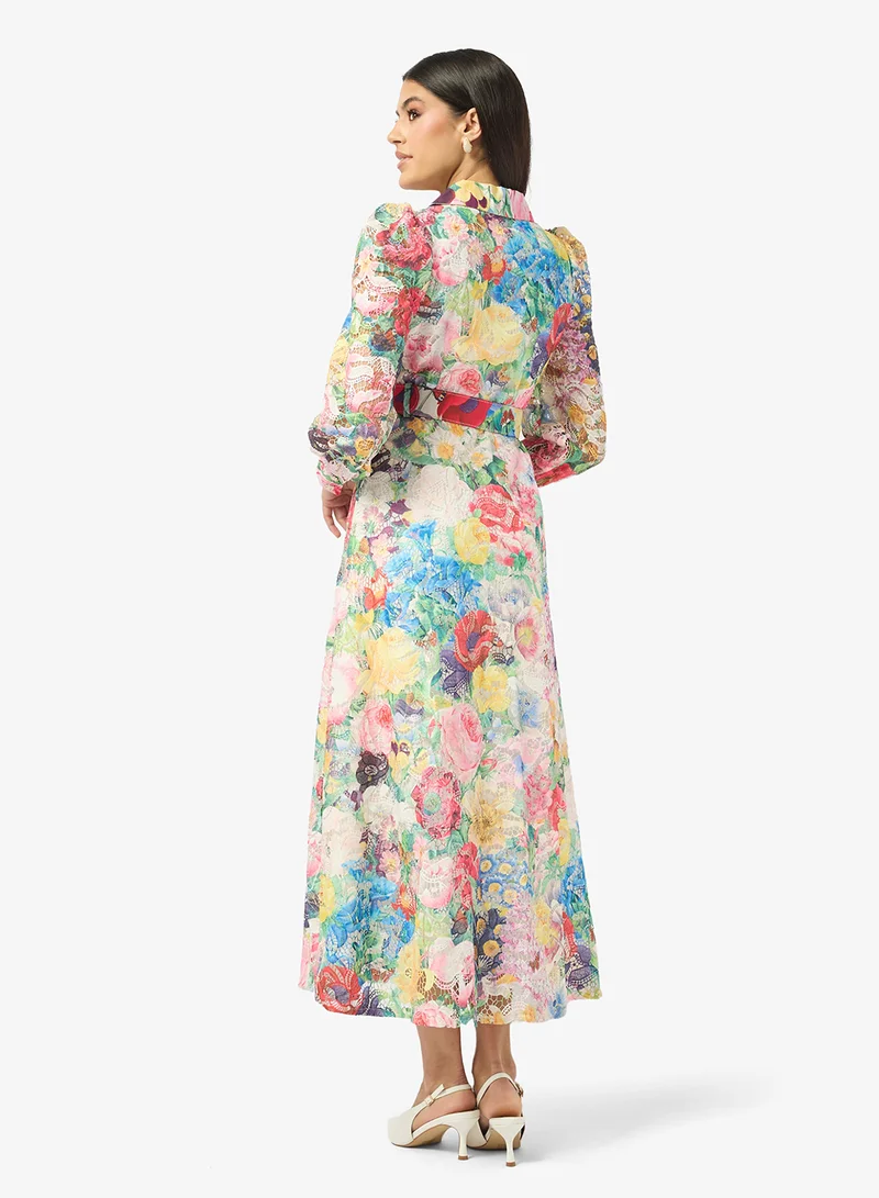 ايلا Floral Print Dress