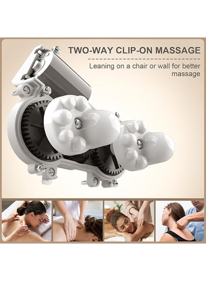 مساج كهربائي للرقبة والكتف – وسادة يو‑شيب محمولة مع تدفئة لعلاج آلام الرقبة والكتف بالبيت أو السيارة - Image 3