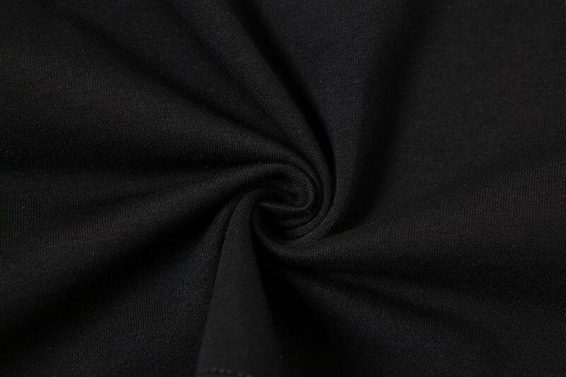 TouzModa This Is A Cry For Help Printed Black Crop - Image 2