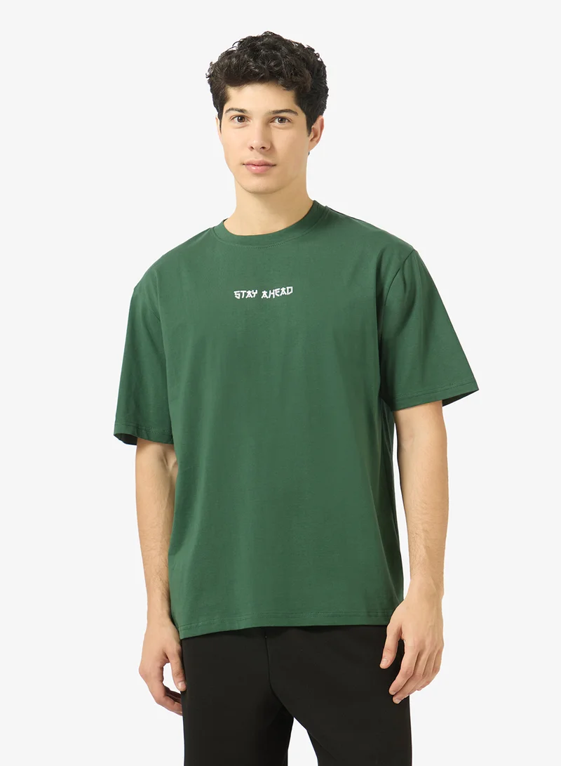 Ripples Mens Drop Shoulder T-shirt