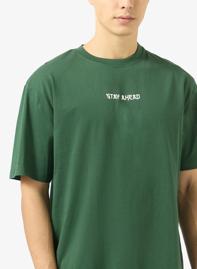 Ripples Mens Drop Shoulder T-shirt