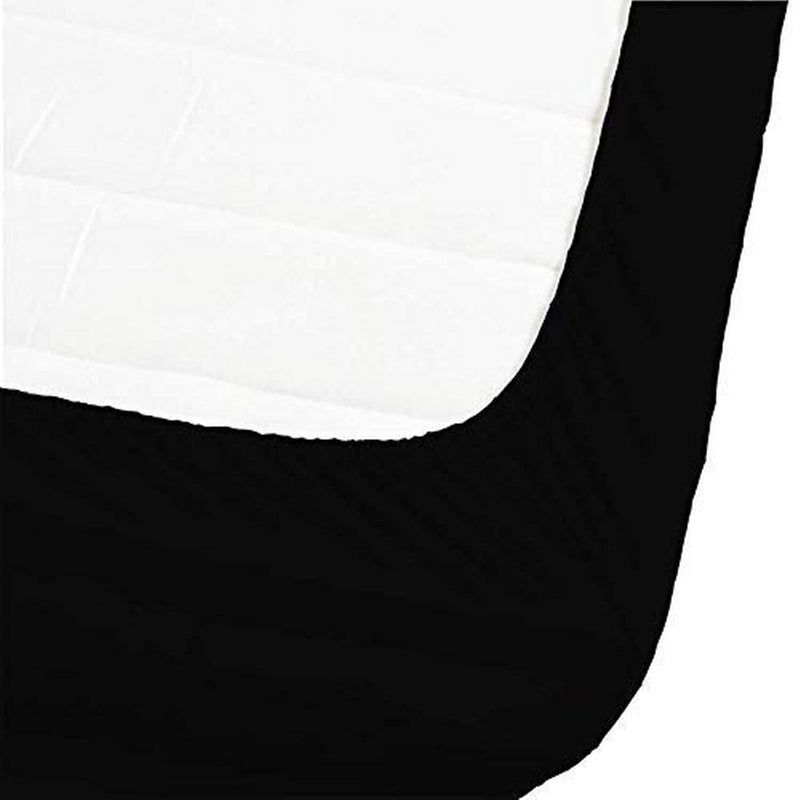 Cambik Cambik Premium Waterproof Polyester Mattress Protector Attached Elastic for Easy Fit Luxury Breathable Mattress Pad Cover Smooth Fitted Hygiene Baby Care Washable 6 x 6 Feet  - Image 3
