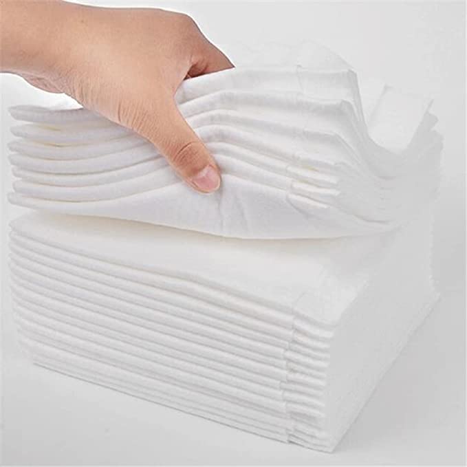 EKAN Disposable Non Woven Face and Body Towel for Hospital Hotel Travelling Spa Beauty Parlor Set of 10Pcs - Image 1