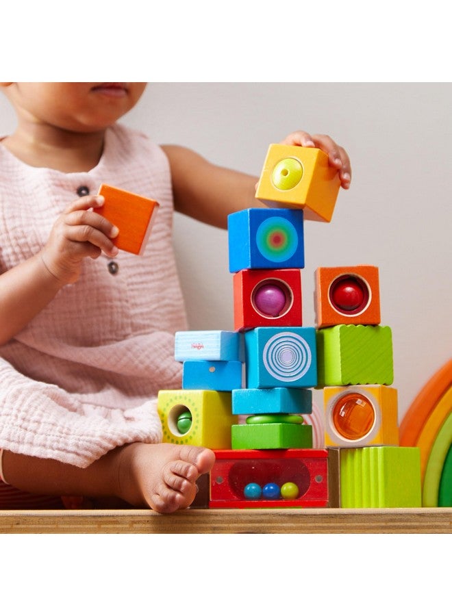 هابا مكعبات اكتشاف خشبية من HABA Fun with Sounds مزودة بأصوات صوتية (صنع في ألمانيا) - Image 2