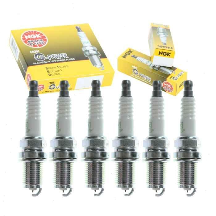 Sixity Auto 6 قطع شمعات احتراق NGK G-Power متوافقة مع تويوتا كامري 3.0L 3.3L V6 1994-2006 - Image 1
