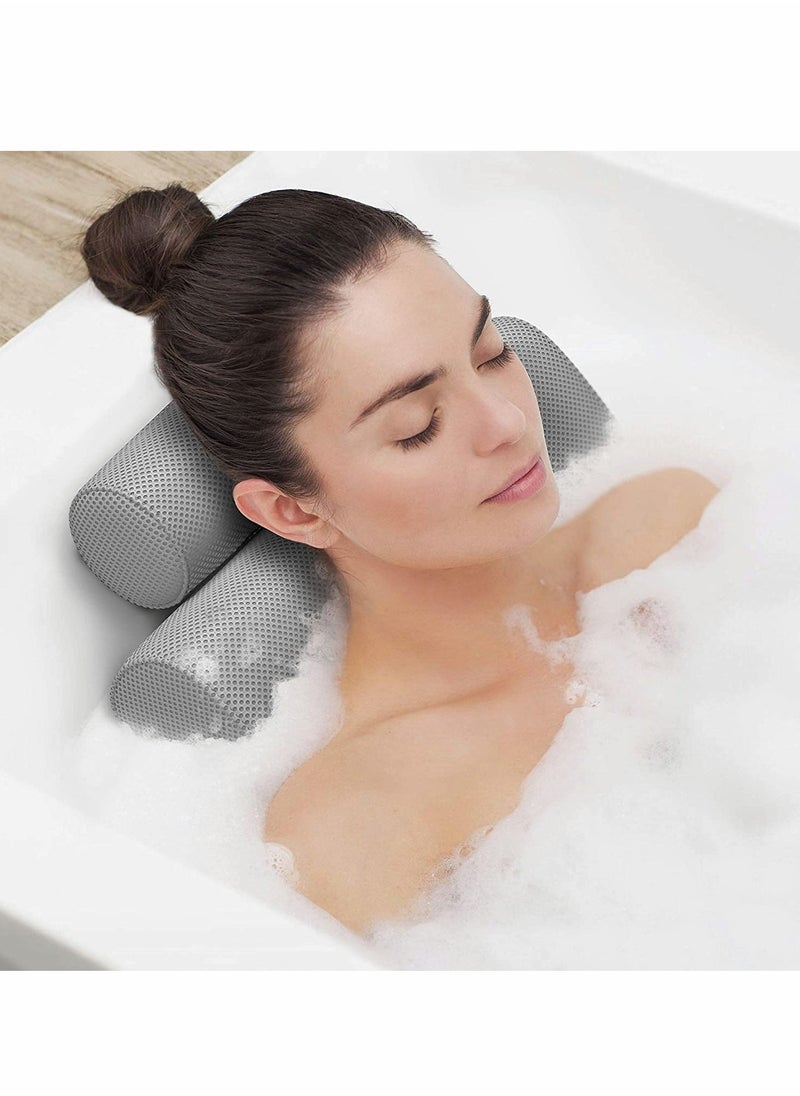 Bathtub Bath Pillow for Tub, Jacuzzi Bathtub Spa Pillow with Back and Headrest Cushion - Image 2