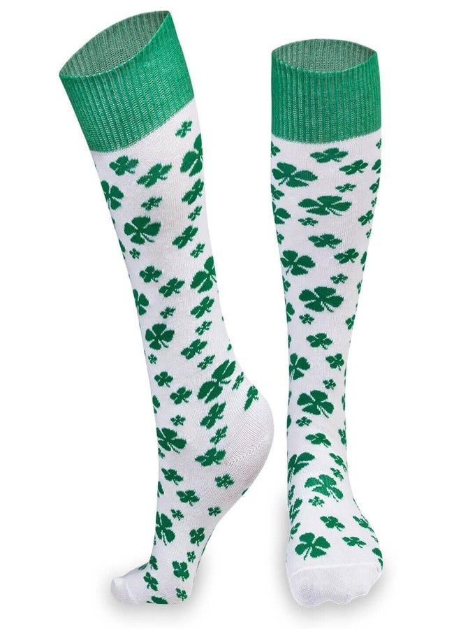 جون فور أ ران جوارب رياضية طويلة للجري من Gone For a Run Lucky Shamrock - جوارب رياضية ممتعة للجري، ماصة للرطوبة، قابلة للتمدد، مبطنة - Image 3