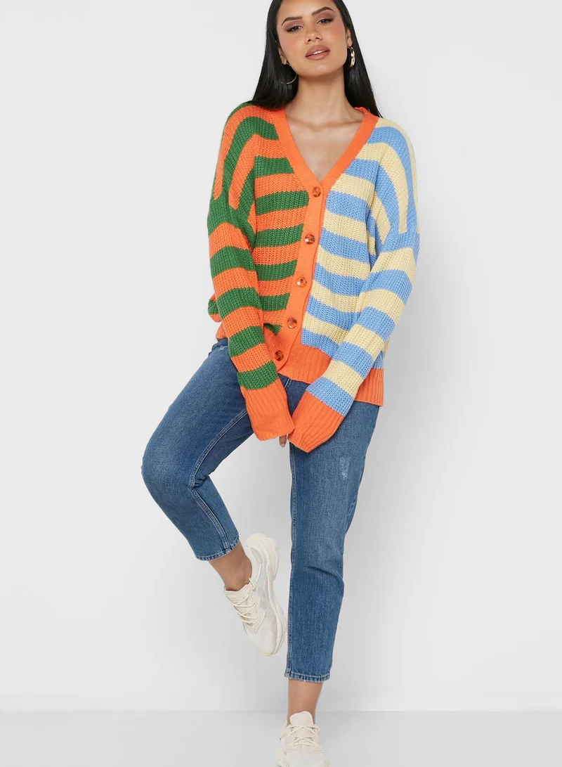 Ginger Striped Cardigan