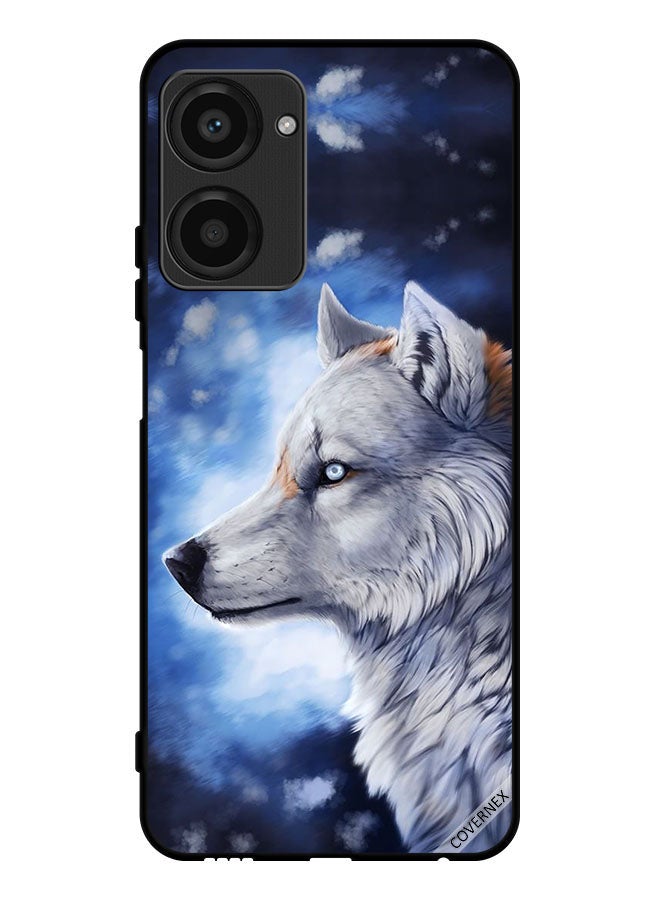 Covernex Protective Case Cover For Realme 10 Pro Wolf Paint Art - Image 1