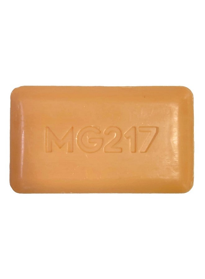 إم جي 217 قالب صابون تقشير البحر الميت من الصدفية ناعم ومهدئ مع عوامل التقشير الطبيعية، خلاصة الصبار والبابايا والأناناس للعناية بالبشرة المصابة بالصدفية، 5 أونصة - Image 1