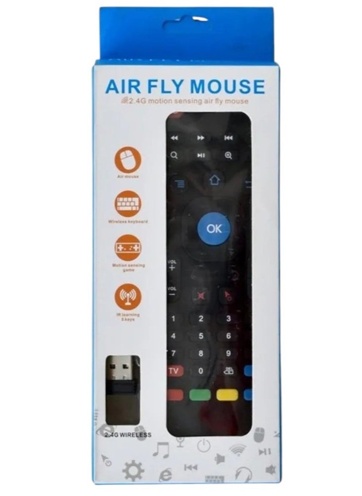 Stargold - MX3 Pro Multifunctional Air Fly Mouse 2.4GHz Wireless Keyboard Remote Control - Image 1