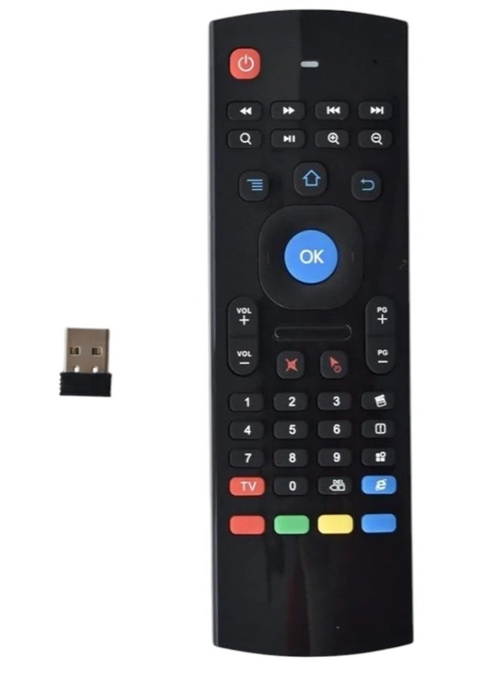 Stargold - MX3 Pro Multifunctional Air Fly Mouse 2.4GHz Wireless Keyboard Remote Control - Image 1