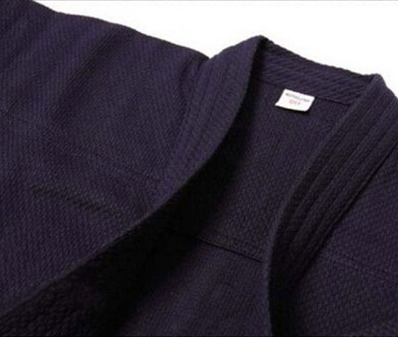 ZooBoo Mens Cotton Kendo Aikido Hapkido Hakama Martial Arts Keikogi (XL/180, Dark Blue) - Image 2