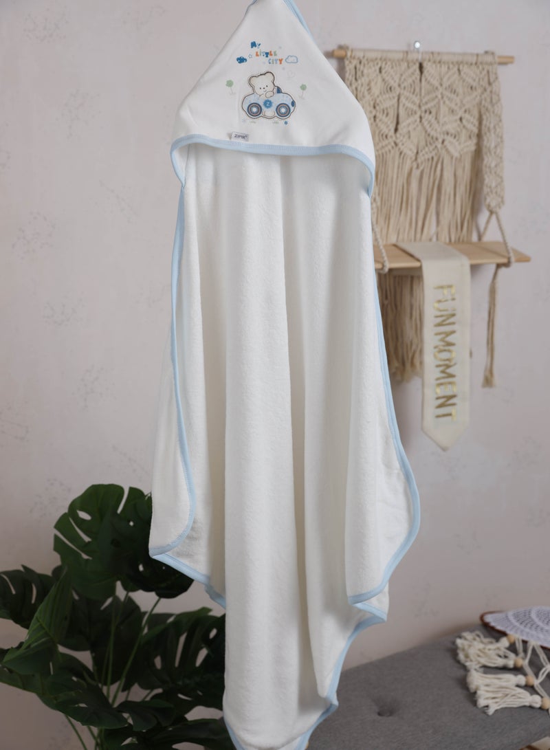 FUN MOMENT Baby Towel with a Hood for Newborns and Toddlers - Image 1