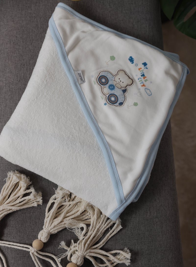 FUN MOMENT Baby Towel with a Hood for Newborns and Toddlers - Image 5